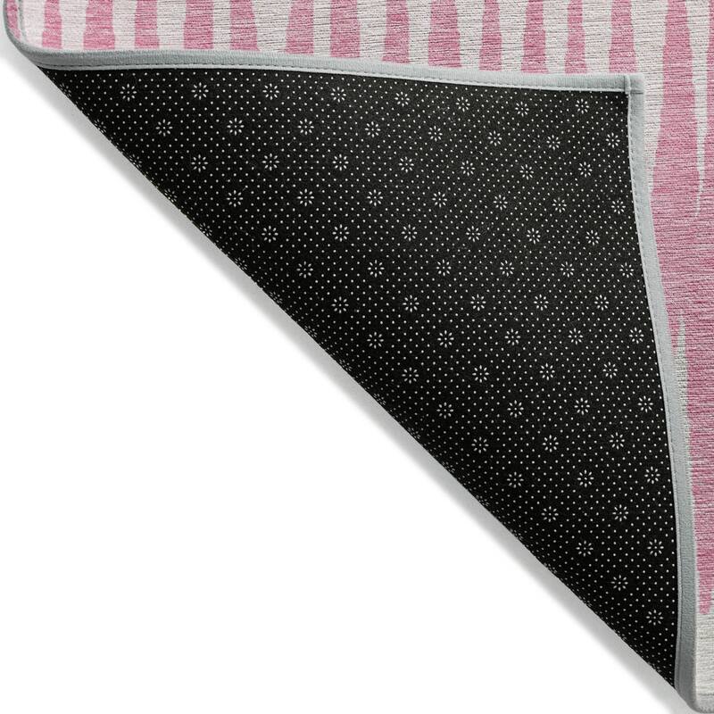 HomeRoots Striped Transitional Rectangle Outdoor Rug