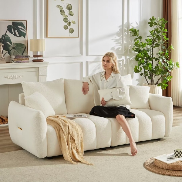Couch without back cushions sale