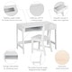 preview thumbnail 6 of 6, COSTARS Kids Desk and Chair Set: Wooden Study Table with Drawers & Ergonomic Chair for Bedroom & Study Room