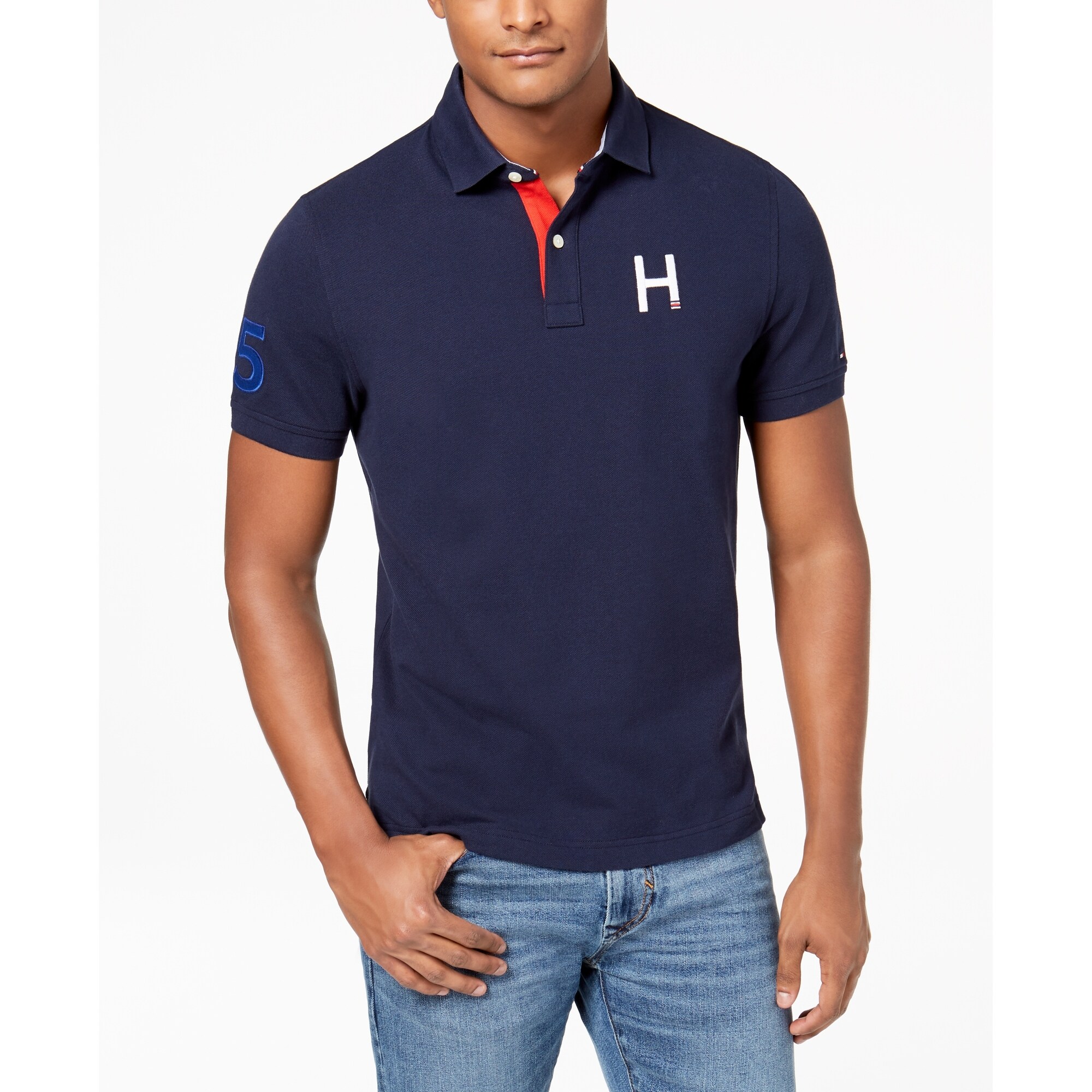 Tommy hilfiger polo navy blue