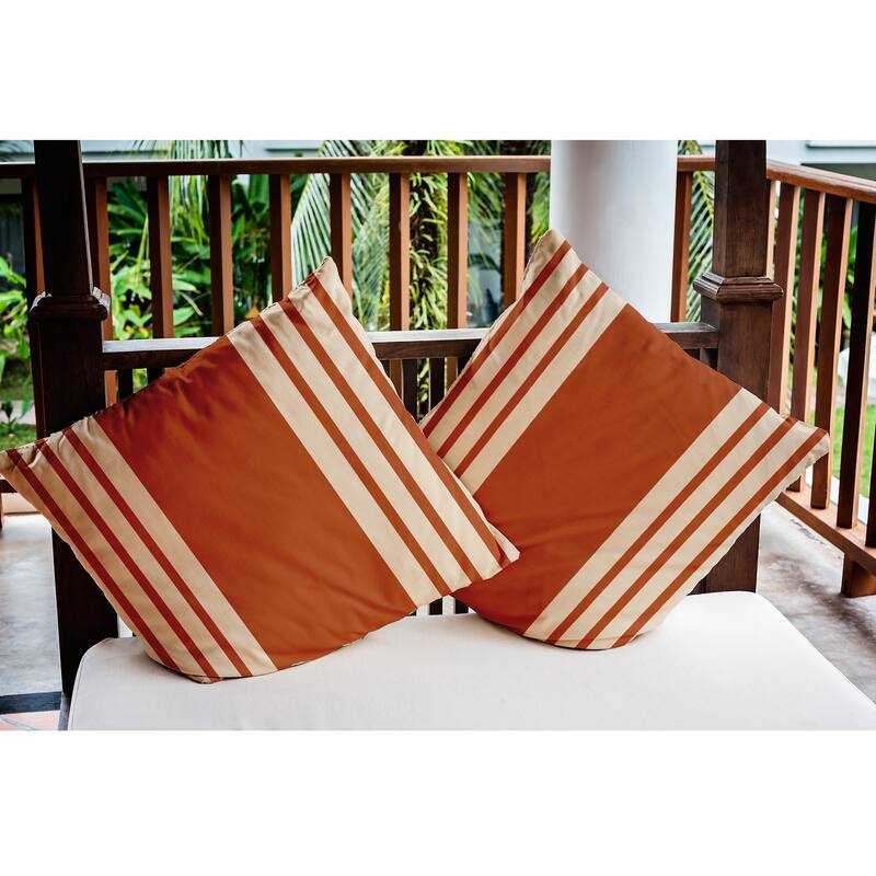 Stripe Indoor/Outdoor Throw Pillow