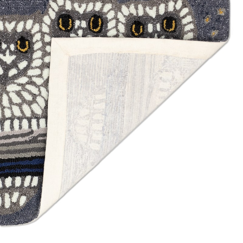 Liora Manne Frontporch Owls Indoor/Outdoor Rug