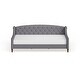 preview thumbnail 32 of 103, Silver Orchid Performance Fabric Heston Upholstered Tufted Sofa Bed