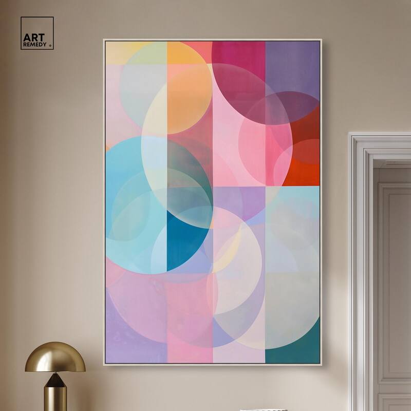 Oneiric Circles I Canvas by Art Remedy