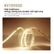 preview thumbnail 7 of 9, Apmir Frameless Asymmetrical Mirror Back Lighted Bathroom Vanity Mirror Anti-Fog, 3 Colors Touch Irregular Mirror