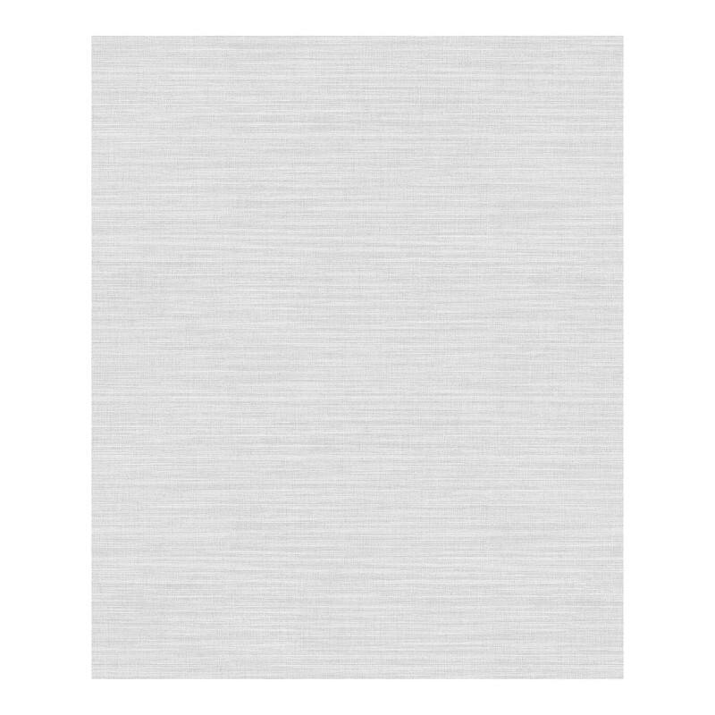 Advantage Zora Off-White Linen Texture Wallpaper - 21 x 396 x 0.025