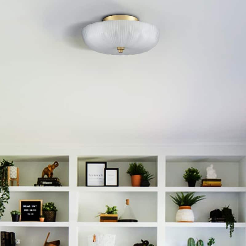 3-light hallway light gold kitchen light glass, metal ceiling light