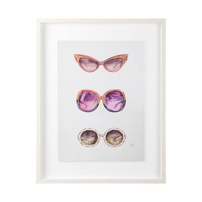Sunglass Collection II Framed Art Print