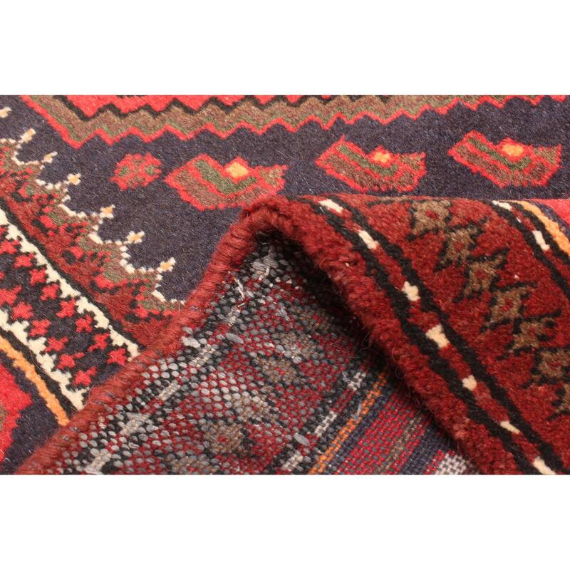 ECARPETGALLERY Hand-knotted Andelz Black Wool Rug - 4'0 x 7'1