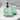 Green Clear Transparent Elegant Glass Bathroom Accessories Set - Soap Dispenser, Soap Dish & Tumbler - N/A
