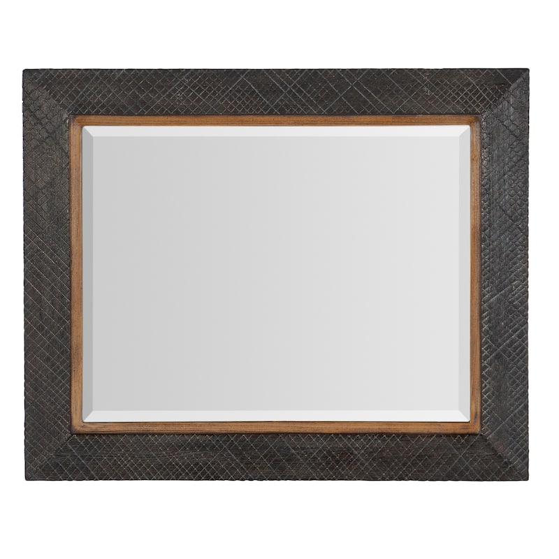 Hooker Furniture 6700-90004-99 Big Sky 36" W x 44" H Rectangular Wood - Furrowed Bark