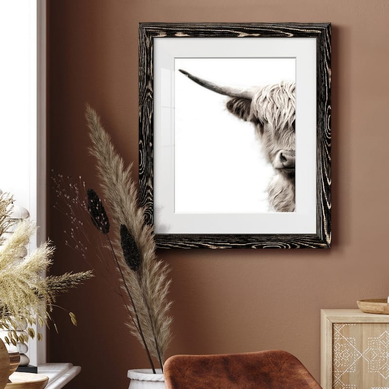 Highland Cattle-Premium Framed Print - Ready to Hang
