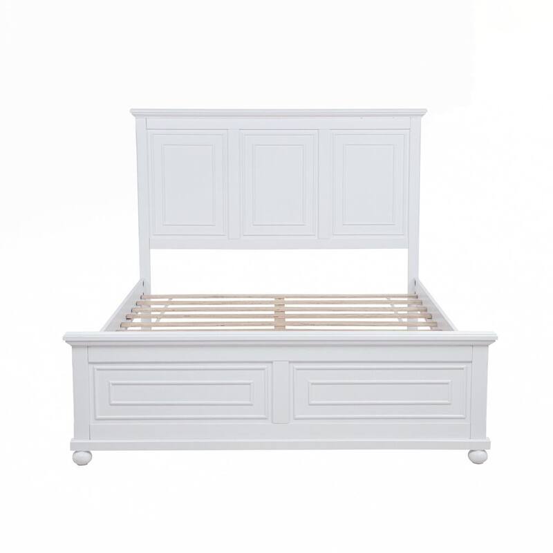 Pinewood Bed with Strengthened Bed Frame