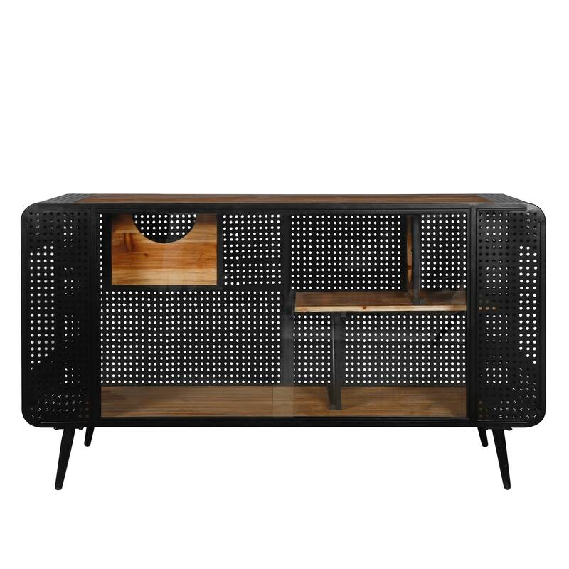 Spacious Cat House with Tempered Glass
