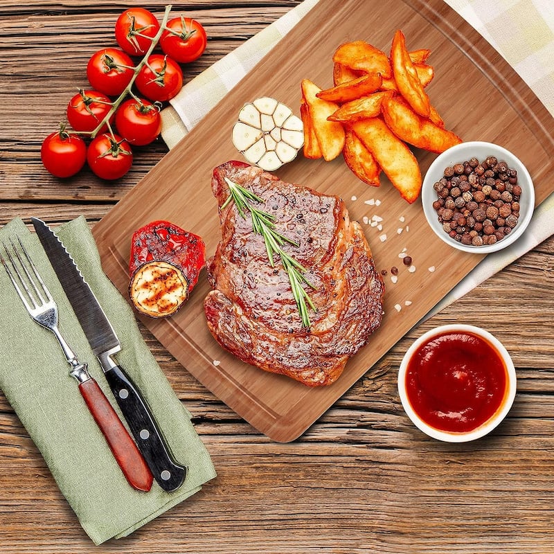 30 x 20 Extra Large Bamboo Cutting Board for Kitchen - 30" * 20"