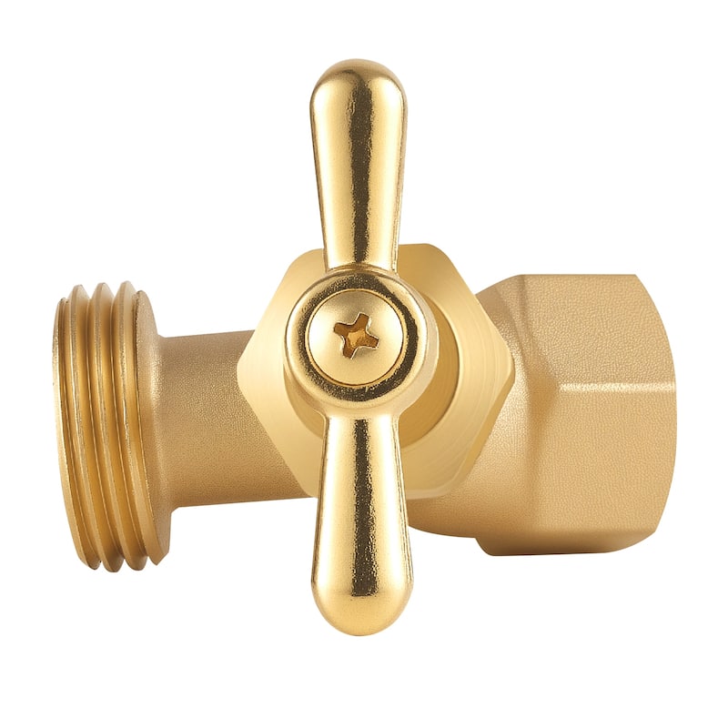Anmytek Hose Bibb 1/2 Inch FIP x 3/4 Inch MHT Faucet Spigot