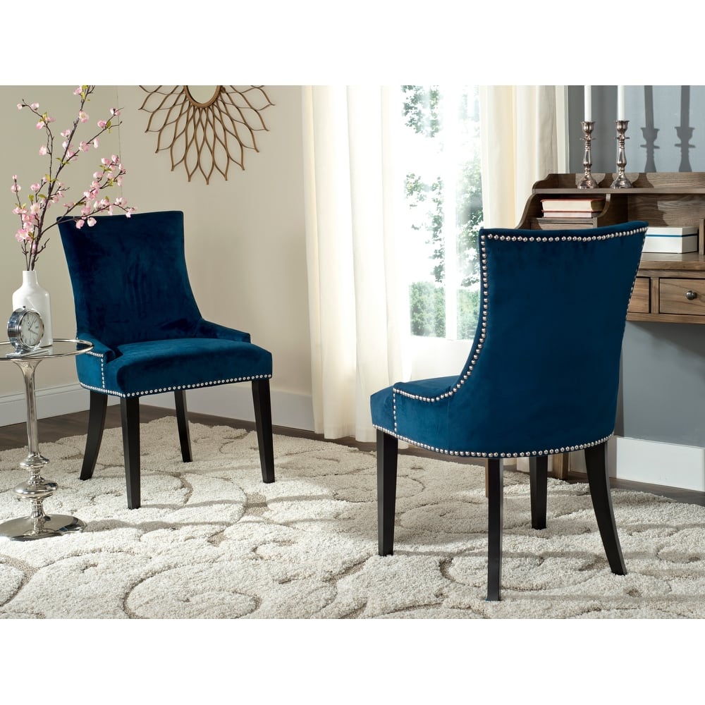 SAFAVIEH Lester Dining Chair (Set of 2) - 24"W x 25"D x 39"H