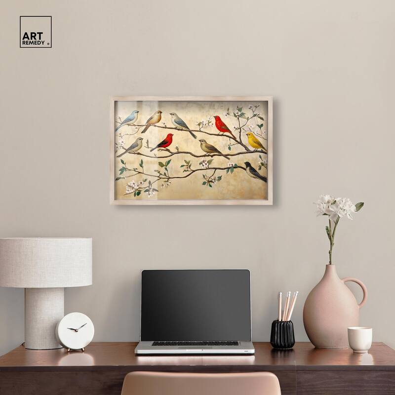 Arboreal Aria II Shadowbox by Art Remedy