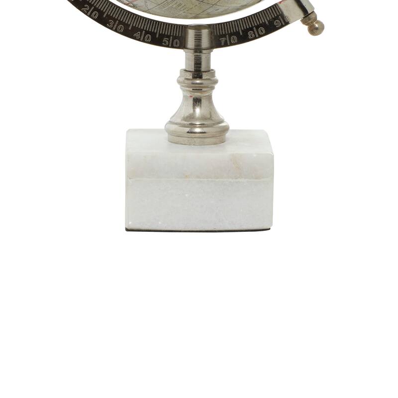 White Marble Globe