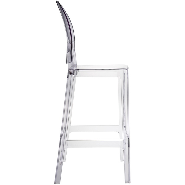 Clear plastic hotsell bar stool