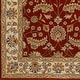 preview thumbnail 7 of 5, Hand-tufted Kaiser Red Wool Area Rug - 6' Square