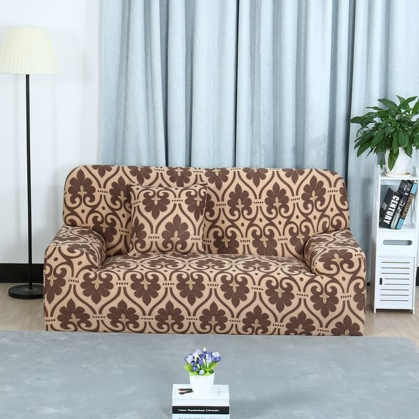 Shop Stretch Fabric Home 1 2 3 Seats Cover Sofa Cover Loveseat