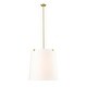preview thumbnail 3 of 9, Z-Lite 3501P24 Weston 6 Light 24" Wide Pendant with Shade
