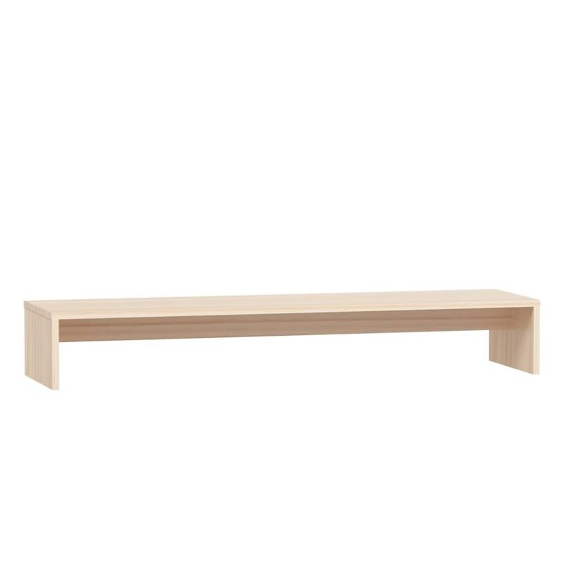 vidaXL Monitor Stand 39.4x10.6x5.9" Solid Wood Pine