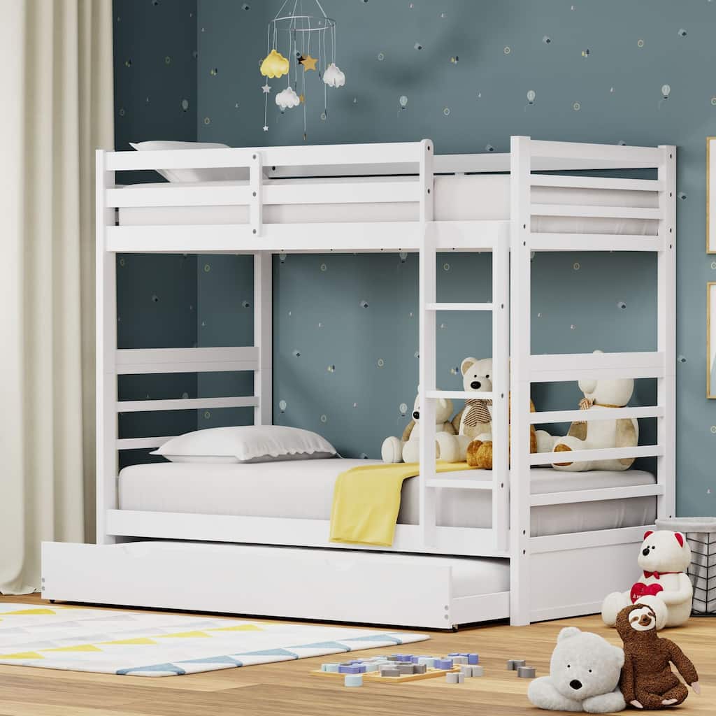 Plana Wood Bunk Bed and Trundle