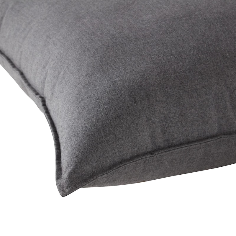 Sunbrella Fabric Outdoor 2-Piece Deep Seat Chair Cushion