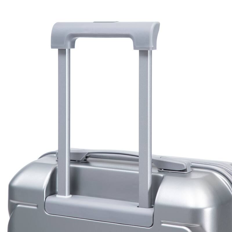20 Inch ABS Hard Shell Travel Checked Luggage, Scratch Resistant Surface Four Multi-Directional Wheels, With Combination Lock