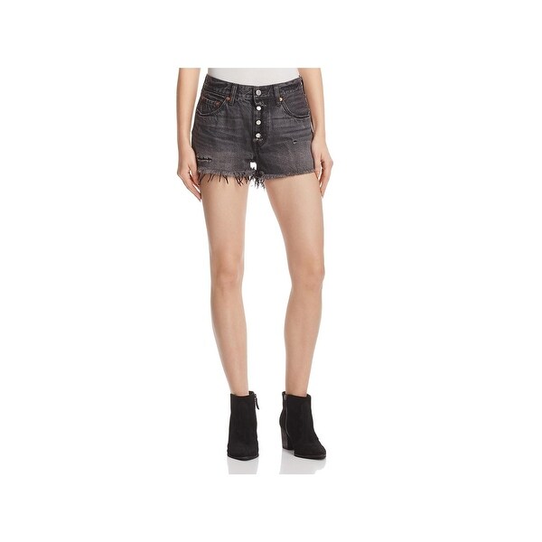 womens levi cut off shorts