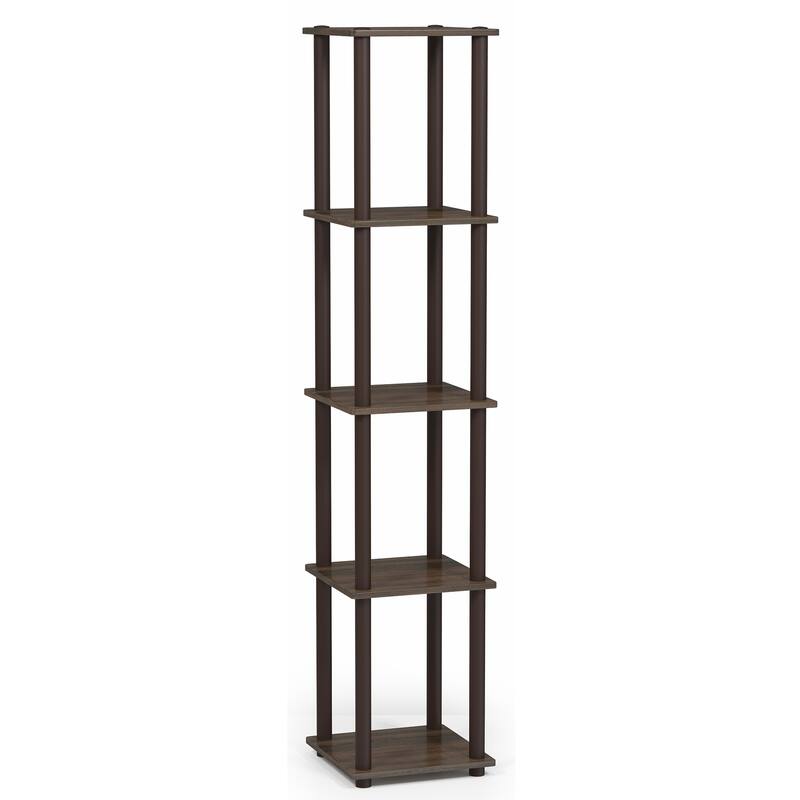 Porch & Den St. Marks 5-tier Corner Square Display Shelf