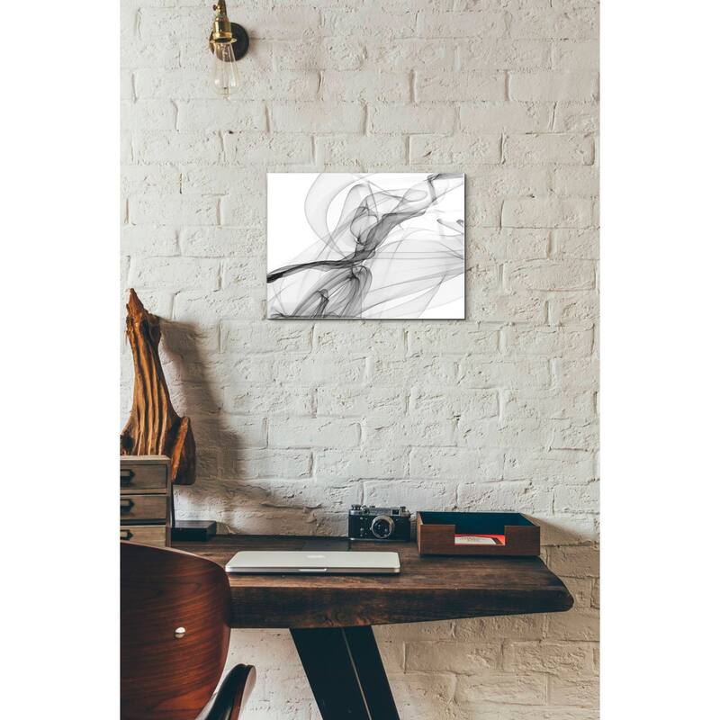 Epic Art 'Abstract Black and White 18-21' by Irena Orlov, Acrylic Glass Wall Art