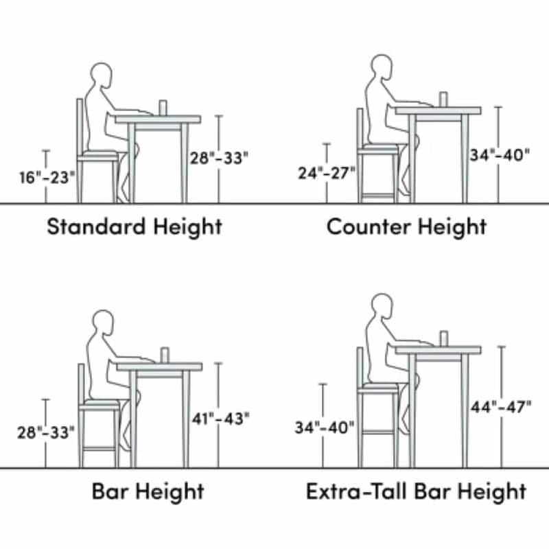 Boraam 29-inch Backless Bar Stool