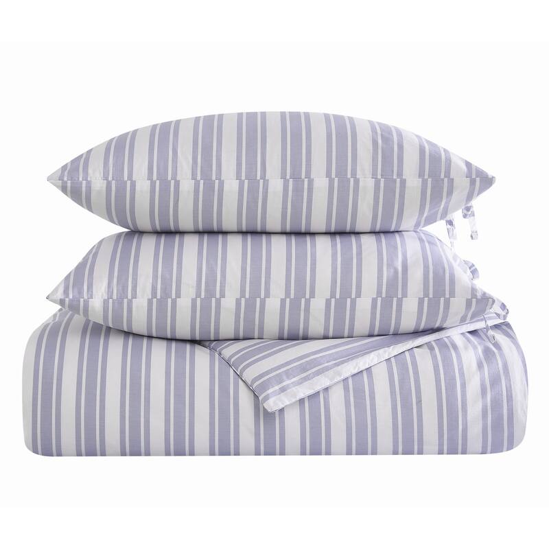 The Farmhouse by Rachel Ashwell Wide Ticking Stripe 3 Piece Duvet Cover Set