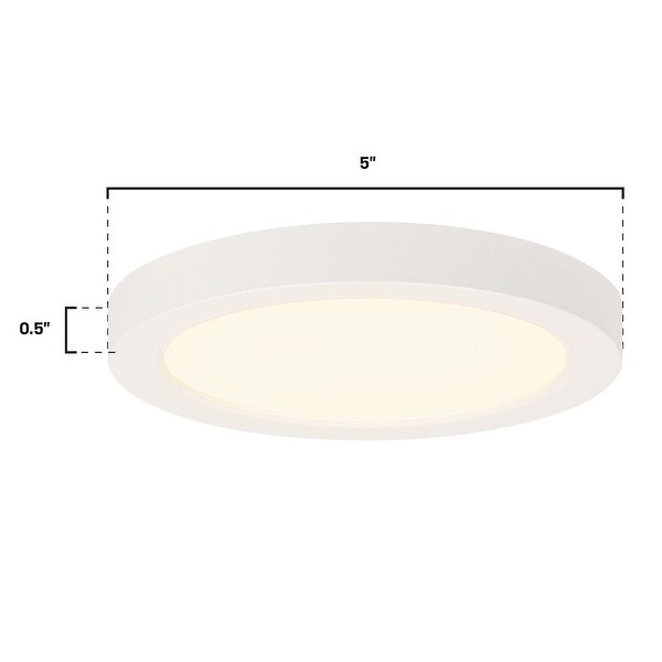 Westinghouse Lighting 6111900 White LED Flush Mount