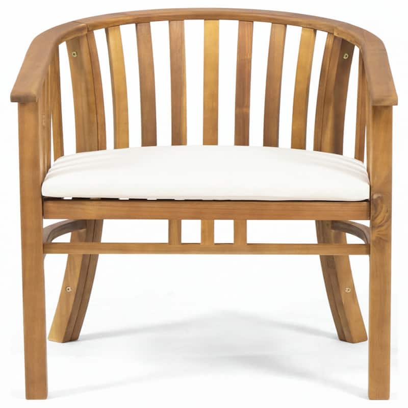 Outdoor 6 Seater Acacia Wood Dining Set