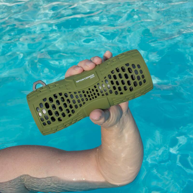 Sportsman Series Water Resistant Wireless Speaker - Green