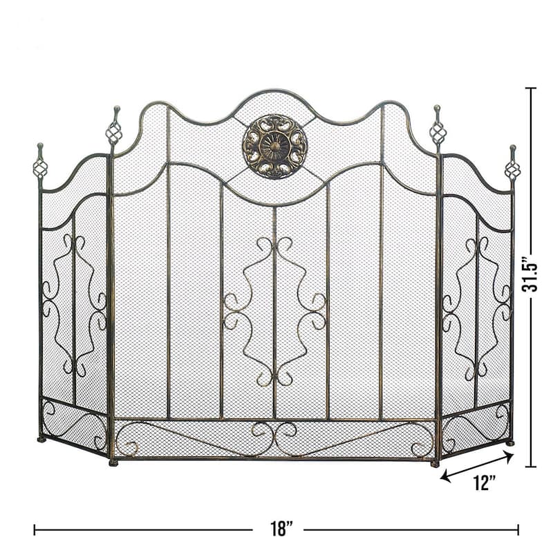 Astoria Classic Decorative Fireplace Screen