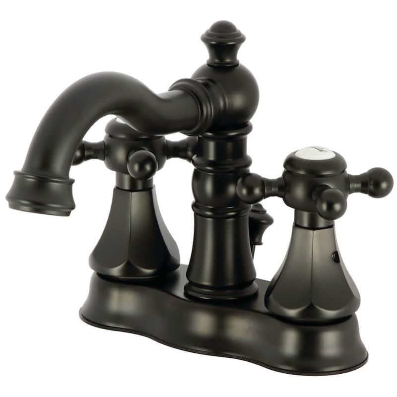 Kingston Brass FSC160.BX Metropolitan 1.2 GPM Deck Mounted Centerset - Matte Black