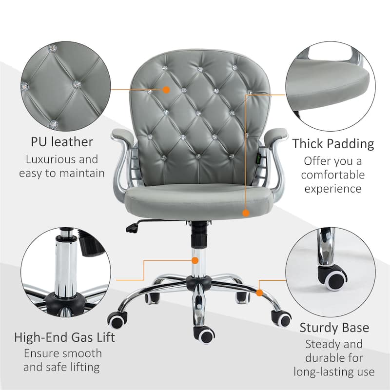 PU Leather Home Office Chair