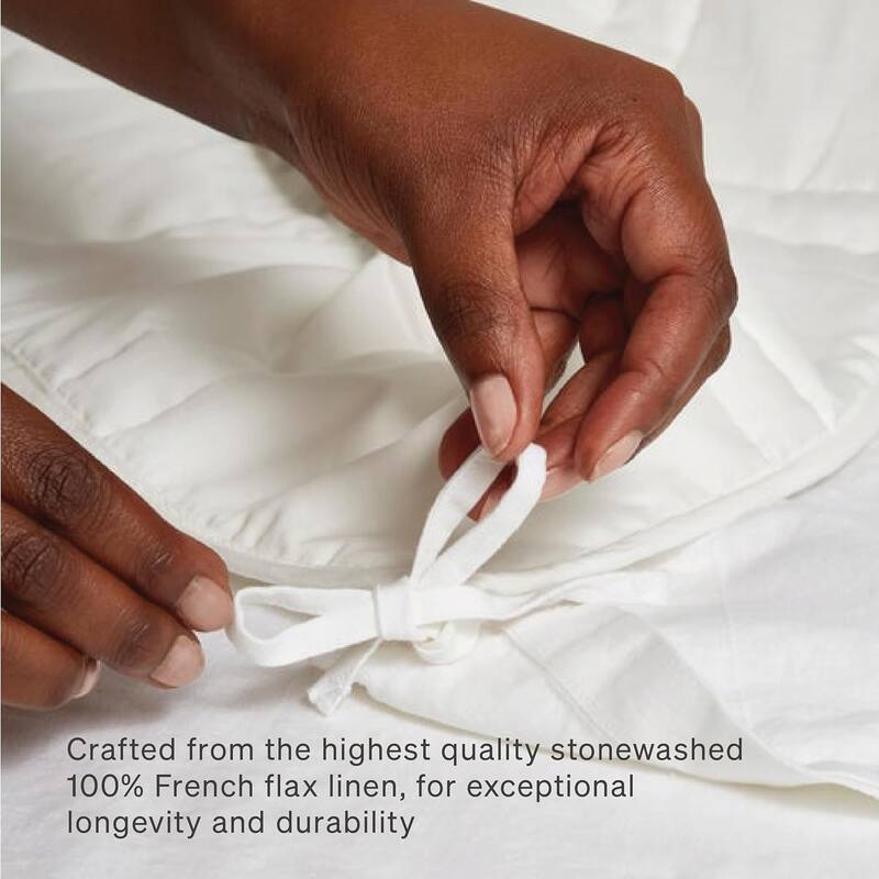 French Linen Duvet Cover - Throw/Blanket (42x72)