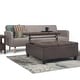 preview thumbnail 36 of 168, WYNDENHALL Elliot Transitional Table Ottoman 36"w x 36"d x 16.5 "h - Distressed Brown