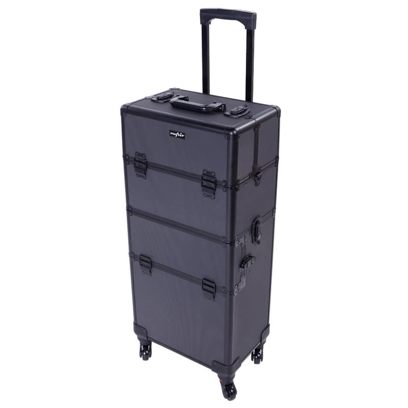 3 in 1 Aluminum Cosmetic Makeup Case Tattoo Box