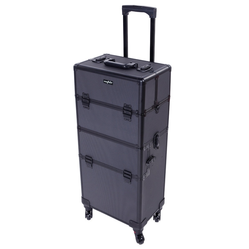 3 in 1 Aluminum Cosmetic Makeup Case Tattoo Box