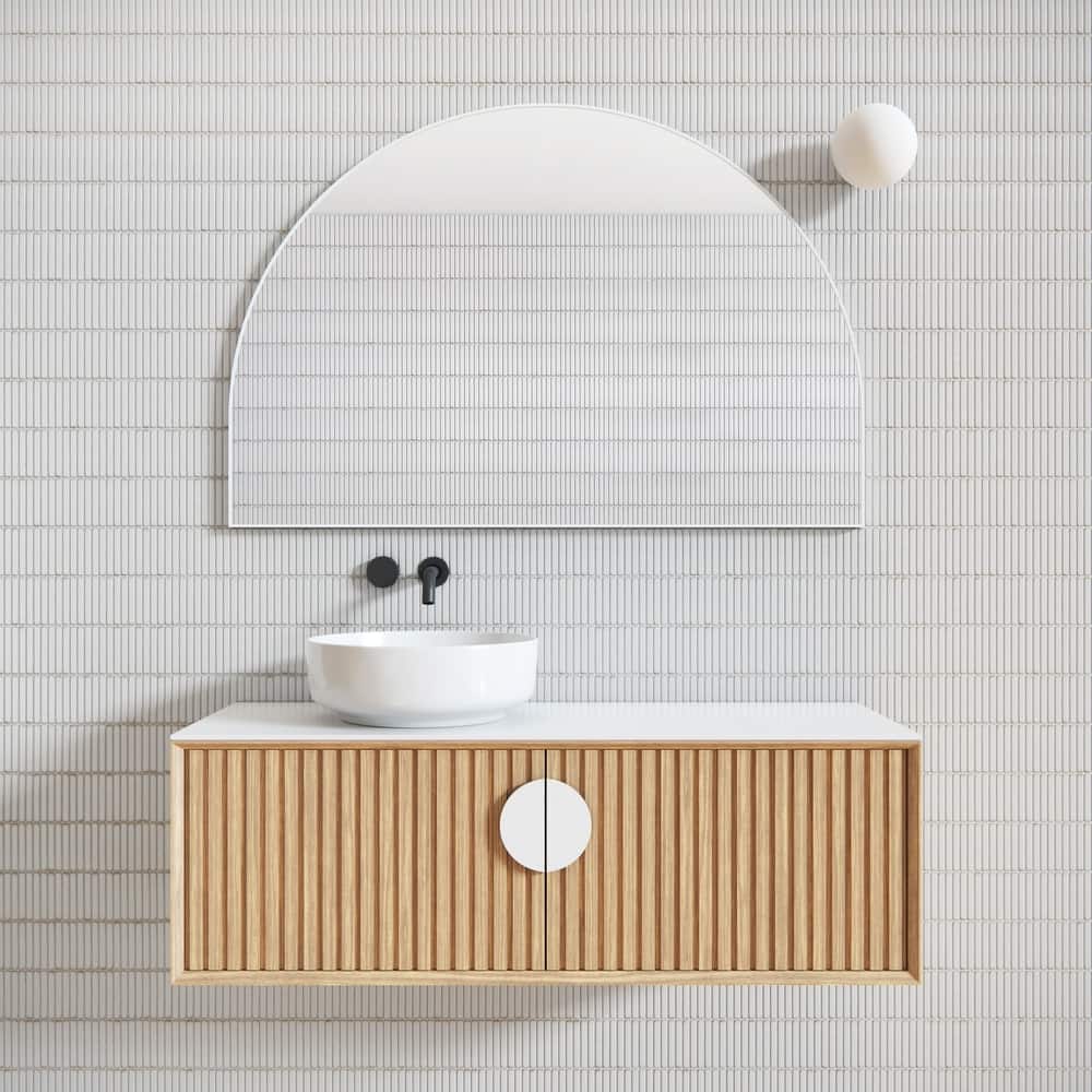 Glass Warehouse SF-ARC-48X32 Kira 48" W x 32" H Contemporary Arched