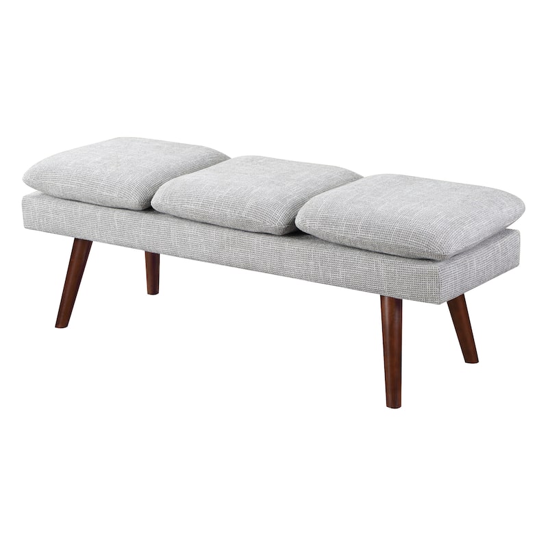 Amanda 54" Mid-Century Bench