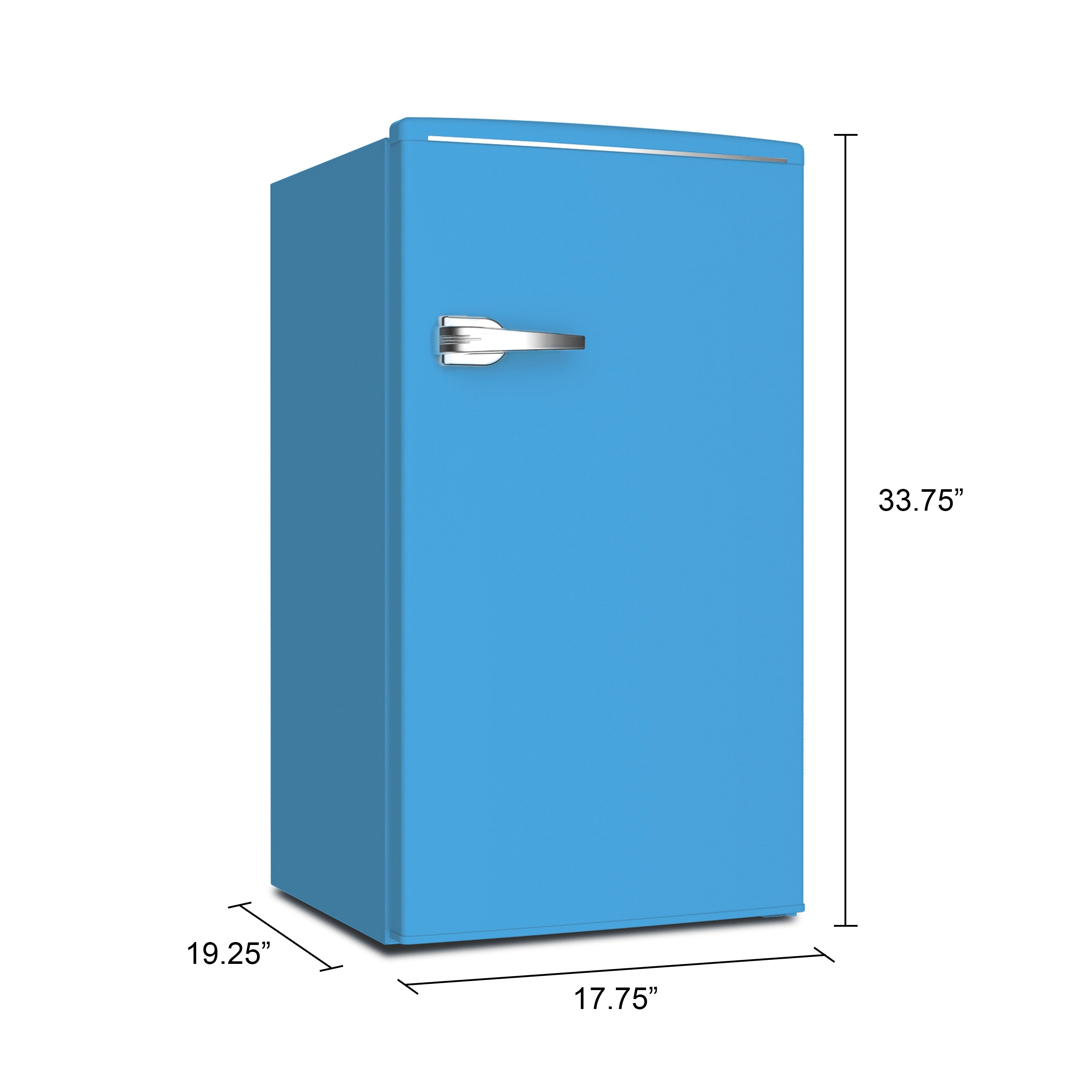 Avanti Retro Series Compact Refrigerator, Mini-Fridge, 3.1 cu. ft.