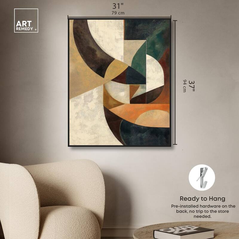 Intersecting Planes Canvas by Art Remedy